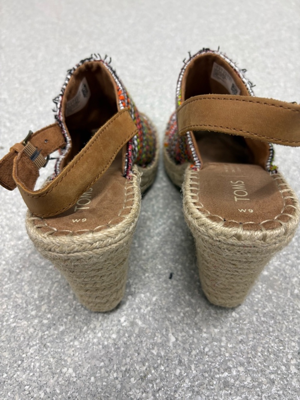 Toms Women's Monica Wedge size 9 - Picture 2 of 4